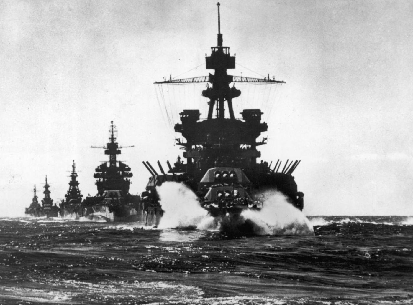Battle ships ww2