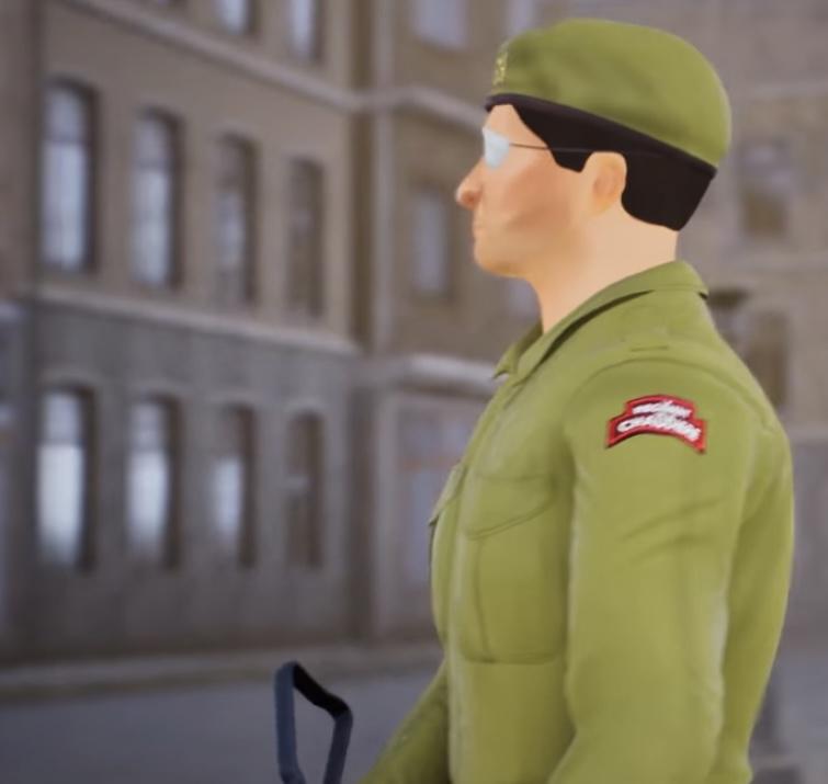 French soldier
