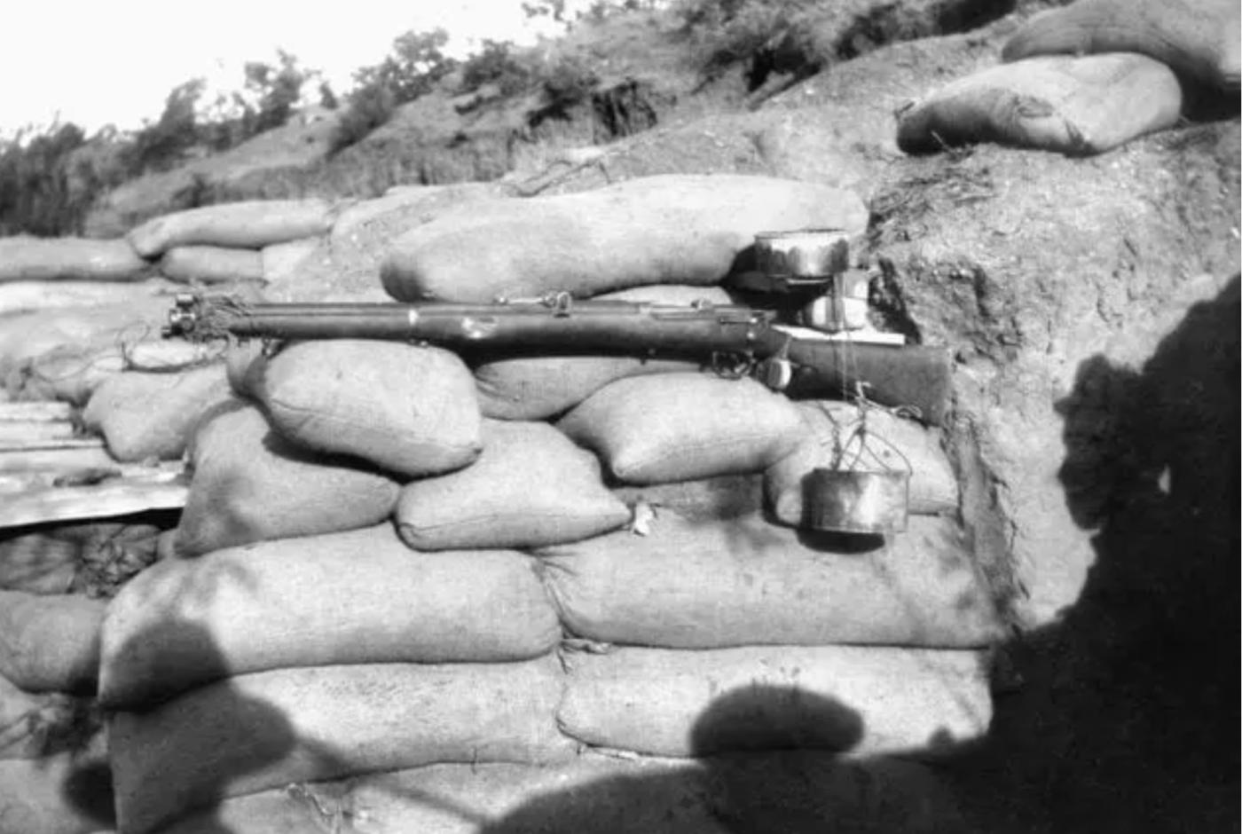 Self firing rifle