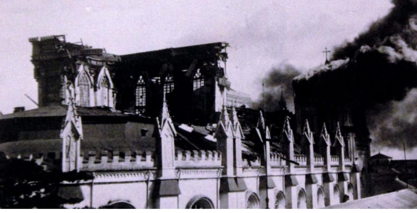 Manila bombed 