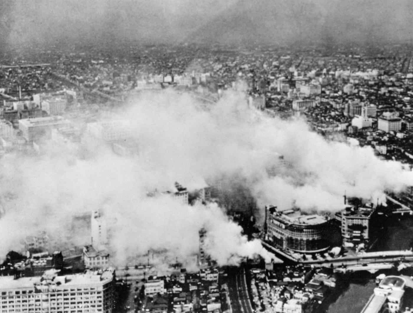 Tokoyo bombed 