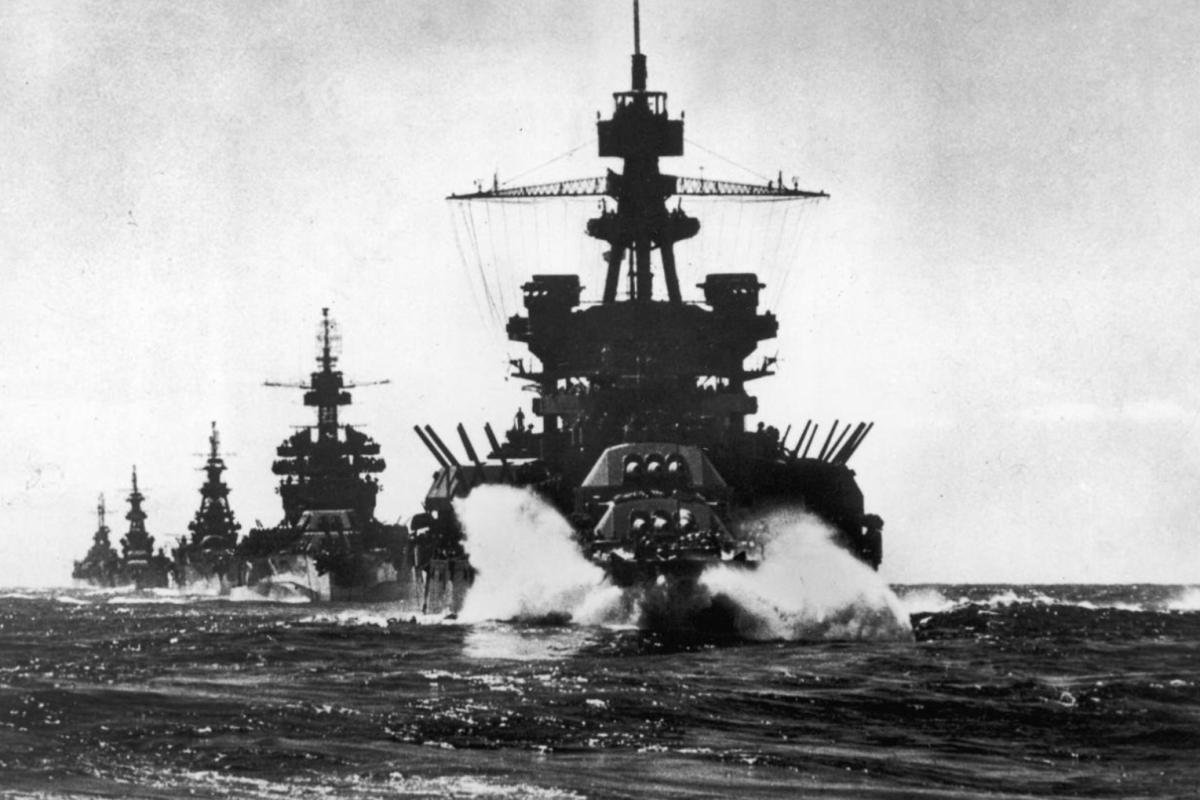 Battle ships ww2