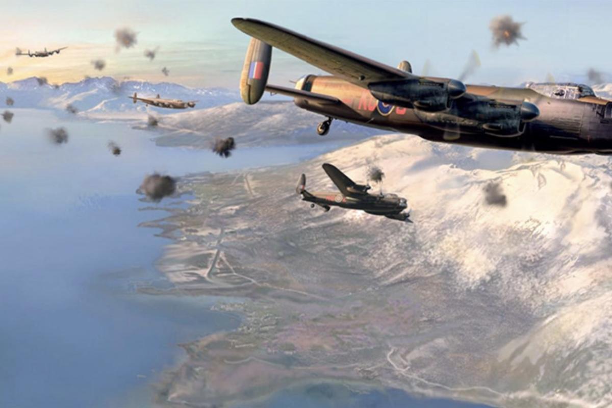 Lancaster bombers 