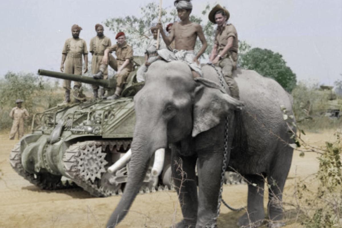 Burma war
