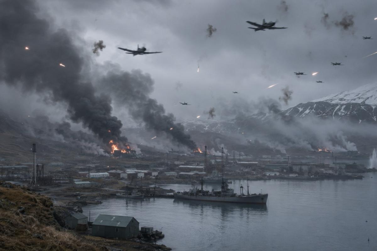 Japanese attack